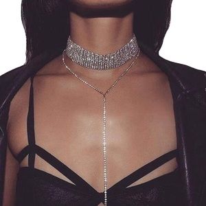 Sexy Rhinestone Choker